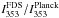 Mathematical equation: \hbox{$I_{353}^{\rm FDS}/I_{353}^{\rm Planck}$}