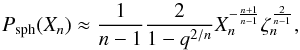 Mathematical equation: \begin{equation} P_{\rm BE}(\Sigma) \approx \frac{\pi G}{p_{\rm ext}} \Sigma. \end{equation}