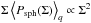 Mathematical equation: \hbox{$\Sigma \left<P_{\rm sph}(\Sigma)\right>_q\propto \Sigma^2$}