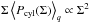 Mathematical equation: \hbox{$\Sigma\left<P_{\rm cyl}(\Sigma)\right>_q\propto \Sigma^2$}