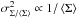 Mathematical equation: \hbox{$\sigma^2_{\Sigma/\left<\Sigma\right>}\propto 1/\left<\Sigma\right>$}