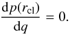 Mathematical equation: \appendix \setcounter{section}{1} \begin{equation} M_{\rm sph,2}(q) = \frac{K^2\xi^{3/2}_2 \sqrt{q}}{\sqrt{4\pi G^3 p_{\rm ext}}}\left\{\sqrt{\frac{1-q}{q}} -\tan^{-1}\sqrt{\frac{1-q}{q}}\right\}\cdot \end{equation}