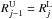 Mathematical equation: \hbox{$R_{j-1}^{\rm U} =R_j^{\rm L}$}