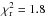 Mathematical equation: \hbox{$\chi^2_\mathrm{r} = 1.8$}