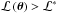 Mathematical equation: \hbox{$\likel > \constr$}