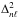 Mathematical equation: \hbox{$\Delta_{n\ell}^2$}