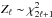 Mathematical equation: \hbox{$Z_{\ell} \sim \chi^2_{2\ell + 1}$}