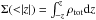 Mathematical equation: \hbox{$\Sigma({<}|z|)=\int_{-z}^z \rho_{\rm tot} {\rm d}z$}