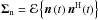 Mathematical equation: \hbox{$\bSigma_{\rm n} = \expect \left \{ \bn \left ( t \right ) \bn^{\rm H} (t) \right \}$}