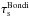 \hbox{$\taus^{\rm Bondi}$}