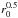 \hbox{$r_0^{0.5}$}
