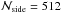 \hbox{${\cal N}_{\rm side} = 512$}