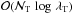 \hbox{${\cal O}({\cal N}_{\rm T}\,\log\,\lambda_{\rm T})$}