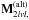 \hbox{$\mathbf{M}_{2lvl,}^{\rm (alt)}$}