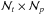 \hbox{${\cal N}_{t} \times {\cal N}_{p}$}