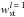 \hbox{$w^{l\,=\,1}_{\text{st}}$}