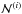 \hbox{${\cal N}^{(i)}$}