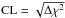 \hbox{${\rm CL}=\sqrt{\Delta \chi^2}$}