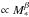 \hbox{$\propto M_{*}^\beta$}