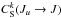 \hbox{$C_{\rm S}^{k}(J_u \to J)$}