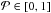 \hbox{$\mathcal{P} \in [0,1]$}