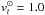 \hbox{$\vt^\odot=1.0$}