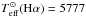 \hbox{$\teff^\odot(\ha)=5777$}