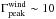 \hbox{$\Gamma_{\rm peak}^{\rm wind} \sim 10$}