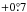 \hbox{$+0\fdg7$}
