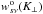 \hbox{$w_{s\nu}^\mathrm{o}(\Kp)$}