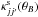 \hbox{$\kappa_{jj'}^\mathrm{s}(\theta_B)$}
