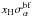 \hbox{$x_\mathrm{H}\sigma_\alpha^\mathrm{bf}$}