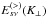 \hbox{$E_{s\nu}^{(>)}(\Kp)$}