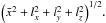 \hbox{$ \left(\bar{x}^2+l_x^2+l_y^2+l_z^2\right)^{1/2}\!. $}