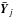 \hbox{${\vec {\bar Y}}_{j}$}