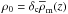 \hbox{$\rho_{0}=\delta_{\rm c}\overline{\rho}_{\rm m}(z)$}