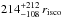 \hbox{$214^{+212}_{-108}\,r_{\rm isco}$}