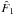 \hbox{${\hat F_1}$}