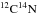 \hbox{$^{12}{\rm C}^{14}{\rm N}$}