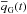 \hbox{$\overline{q}_{\rm G}(t)$}
