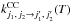 \hbox{$k^{\rm CC}_{j_1,\,j_2 \to j'_1,\,j'_2}(T)$}