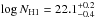 \hbox{$\log N_\mathrm{{H1}}=22.1^{+0.2}_{-0.4}$}