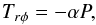 \begin{equation} T_{r \phi} = - \alpha P, \label{pirphi} \end{equation}