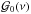 \hbox{${\cal G}_0(\nu)$}