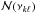 \hbox{${\cal N}(\nu_{k\ell})$}