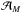 \hbox{${\cal A}_M$}