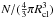 Mathematical equation: \hbox{$N/(\frac{4}{3}\pi R_{\rm cl}^3)$}