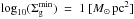 Mathematical equation: \hbox{$\log_{10}(\Sigma_{\rm g}^{\rm min})~=~1~[\Msun\, \rm pc^2]$}