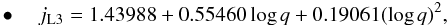 Mathematical equation: \begin{eqnarray} \label{equation:27} \bullet \quad w_{\mathrm{L2}}=\frac{3j_{\mathrm{L2}}(q+1)^{2}-3q^{2}-2q}{q+1}\cdot\frac{\dot{m}_{\mathrm{L2}}}{M_{\mathrm{2}}}<0, \end{eqnarray}