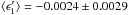 Mathematical equation: \hbox{$\langle\epsilon_1'\rangle=-0.0024\pm0.0029$}